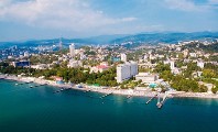Сочи с высоты птичьего полета